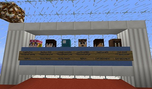 Flancraft Admins and Owner Staff Wall