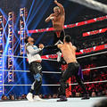 Jey Uso and Cody Rhodes vs Finn Bálor | Monday Night Raw | November 13, 2023 - wwe photo