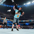 John Cena vs Jimmy Uso | Friday Night Smackdown | October 13, 2023 - wwe photo