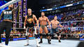 LA Knight, Jey Uso, Cody Rhodes and John Cena | Friday Night Smackdown | October 6, 2023 - wwe photo
