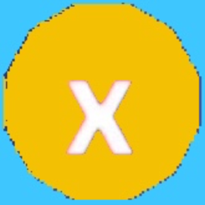  Lowercase Dodecagon X