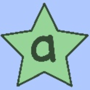  Lowercase Stars A