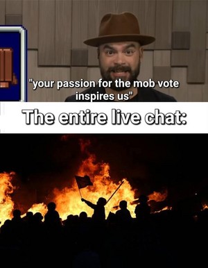  Mob vote 2023 meme