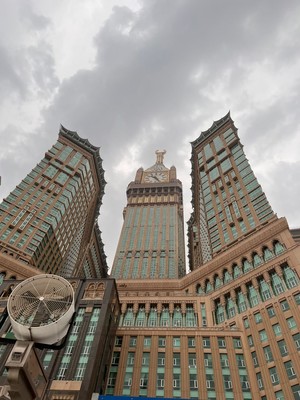 My capture of Makkah Clock Royal Tower 