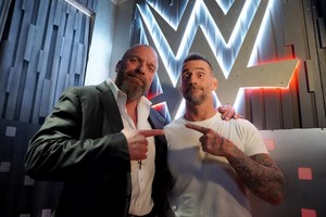  Paul Levesque and CM Punk: 'Mighty cold 日 in hell' | Survivor Series: WarGames 2023