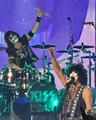 Paul and Eric ~Cleveland, Ohio...October 22, 2023 (End of the Road Tour) - kiss photo