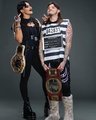 Rhea Ripley and Dominik Mysterio | NXT Halloween Havoc | October 31, 2023 - wwe photo