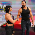 Rhea Ripley and Drew McIntyre | Monday Night Raw | November 13, 2023 - wwe photo