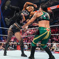Rhea Ripley vs zoey stark vs Shayna Baszler | Monday Night Raw | October 16, 2023 - wwe photo