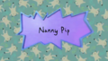 Rugrats (2021) - Nanny Pip Title Card   - rugrats photo