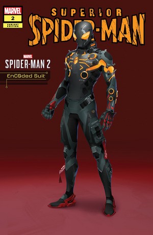  SUPERIOR SPIDER-MAN no 2 | Encoded Suit | Marvel’s Spider-Man 2 Variant Cover | Kris Anka