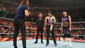 Sami Zayn, Rhea Ripley, Dominik Mysterio and JD McDonagh | Monday Night Raw | October 30, 2023 - wwe photo