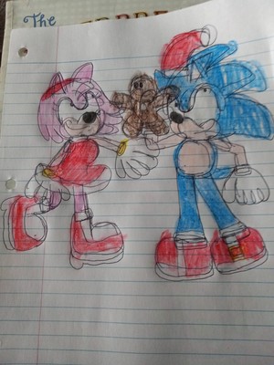  Sonic x amy holiday