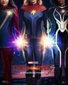 The Marvels: Kamala Khan, Carol Danvers and Monica Rambeau | Promotional poster - marvels-captain-marvel photo