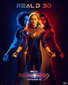 The Marvels | REAL D 3D | Promotional poster - marvels-captain-marvel photo