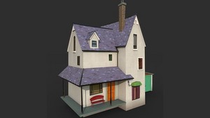 The Oblong House 3D