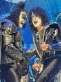 Tommy and Gene ~Indianapolis, Indiana...November 25, 2023 (End of the Road Tour) - kiss photo