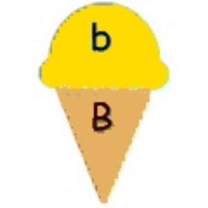 Upper & Lower Ice-Cream Bb