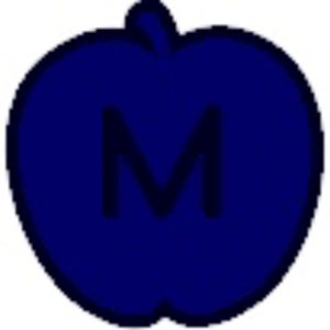  Uppercase epal, apple M