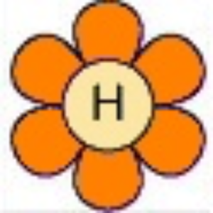 Uppercase Flower H