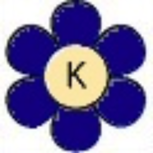  Uppercase پھول K
