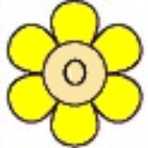 Uppercase Flower O