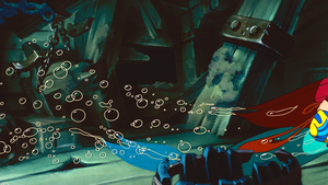  Walt ディズニー Screencaps – ヒラメ & Princess Ariel