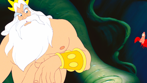  Walt 迪士尼 Screencaps – King Triton & Sebastian