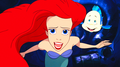 Walt Disney Screencaps – Princess Ariel & Flounder - walt-disney-characters photo