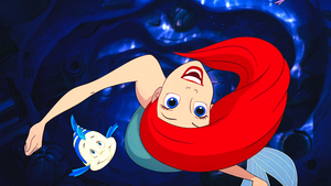 Walt Disney Screencaps – Princess Ariel, Flounder & The Fish