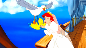  Walt Disney Screencaps - Scuttle, bot & Princess Ariel