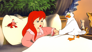  Walt 디즈니 Screencaps – Sebastian, Princess Ariel & Scuttle