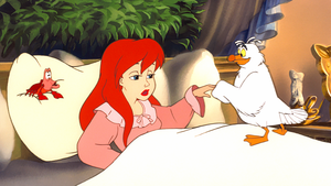  Walt Disney Screencaps – Sebastian, Princess Ariel & Scuttle