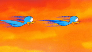 Walt Disney Slow Motion Gifs – Vanessa & The Blue Birds