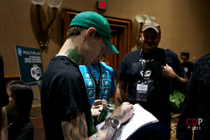  deadmau5 signing at Minecon 2011
