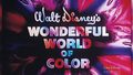 Wonderful World Of Color  - disney photo