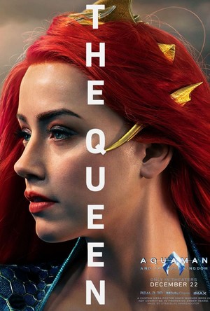  Amber Heard as Mera: The クイーン of Atlantis | Aquaman and the ロスト Kingdom | Character Poster