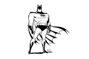 Batman designs for Batman: The Animated Series 