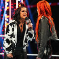 Bayley and Becky Lynch | Monday Night Raw | January 22, 2024  - wwe photo