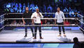 Bobby Lashley, Angelo Dawkins and Montez Ford | SmackDown Friday Night | January 12, 2024 - wwe photo