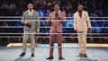 Bobby Lashley with the Angelo Dawkins and Montez Ford | SmackDown New Year's Revolution - wwe photo