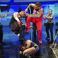 Cameron Grimes, Solo Siko and Jimmy Uso | Friday Night Smackdown | January 12, 2024 - wwe photo