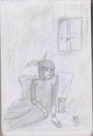 Creepy Susie Rainy Day Sketch