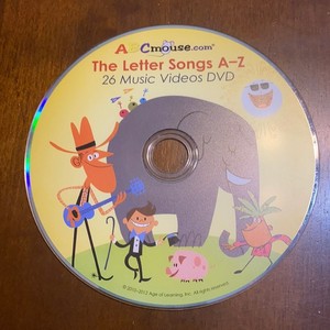 DVD: ABCmouse The Letter Songs A-Z
