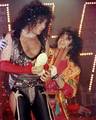 Eric and Gene ~Tampa, Florida...January 7, 1986 (Asylum Tour)  - kiss photo
