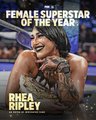 Female Superstar of the Year 2023: Rhea Ripley - wwe photo