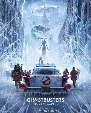  Ghostbusters: アナと雪の女王 Empire | Promotional poster