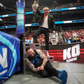 Kevin Owens and Logan Paul | Friday Night Smackdown | January 19, 2024 - wwe photo