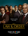 Law and Order | Promotional poster | January 2024 - television photo