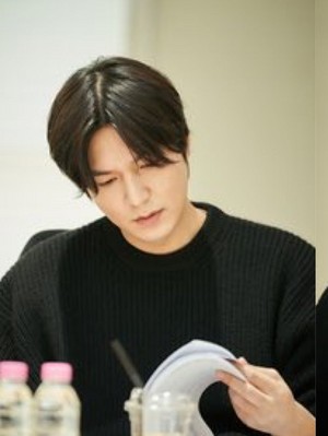 Lee Minho at the script reading session of upcoming Korean drama adaptation of the Webtoon